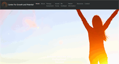 Desktop Screenshot of centerforgrowthandpotential.com
